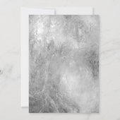 Über dem Mond | Babydusche Dankeskarte (Rückseite)