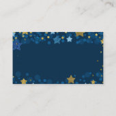 Über dem Mond Babydusche, wie viele Candies Enclos Begleitkarte (Rückseite)