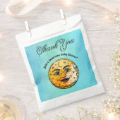 Über dem Mond Babyduschenfest Geschenktütchen (Ausgeschnitten)
