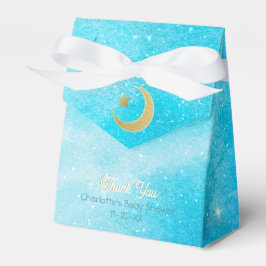 Über dem Mond Blue Baby Duwer Fevor Box Geschenkschachtel