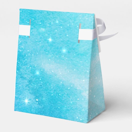Über dem Mond Blue Baby Duwer Fevor Box Geschenkschachtel (Rückseite)