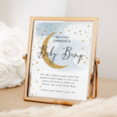 Über dem Mond Blue Mass the Bump Shower Game Poster