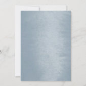 Über dem Mond Boho Baby Shower Boy Einladung (Rückseite)