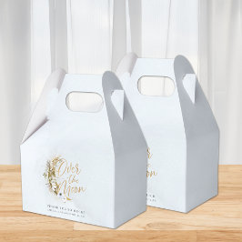 Über dem Mond Boho Gold Dust & Clouds Geschenkschachtel