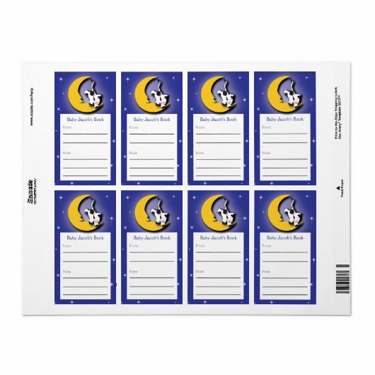 Über dem Mond | BUCHZEICHEN (Vorne)