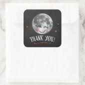 Über dem Mond danke, dass du Sticker hast (Tasche)