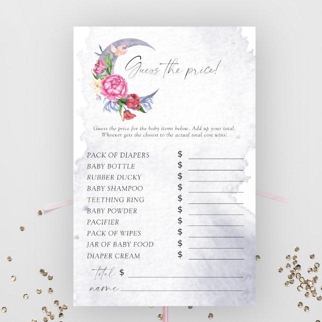 Über dem Mond erraten Sie das Preisspiel (Von Creator hochgeladen)