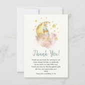 Über dem Mond-Flachbildschirm dank Karte (Vorderseite)