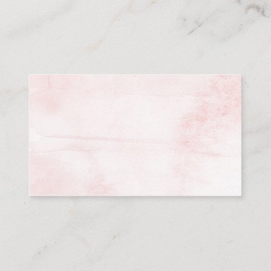 Über dem Mond | Girls Baby Shooting Cards Begleitkarte (Rückseite)