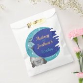 Über dem Mond Hochzeit Personalisierte Lieblings-T Geschenktütchen (Versiegelt)