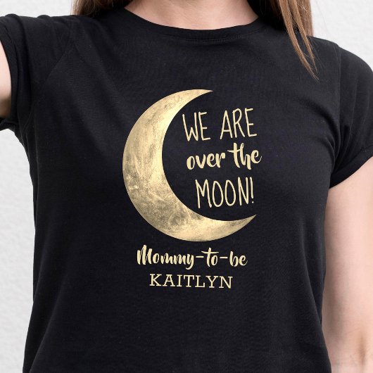 Über dem Mond | Mommy-to-be T-Shirt