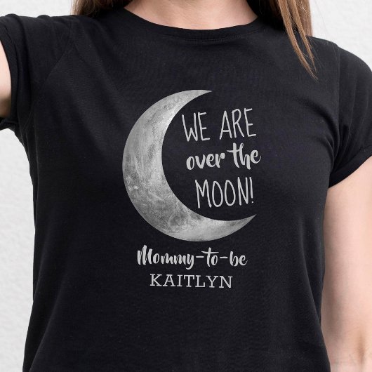 Über dem Mond | Mommy-to-be T-Shirt