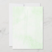 Über dem Mond | Neutrale Babydusche Dankeskarte (Rückseite)