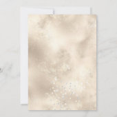 Über dem Mond - Neutrale Babydusche Einladung (Rückseite)