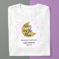 Über dem Mond | Neutrale Babydusche