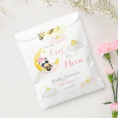 Über dem Mond Panda Bear Girl Babydusche Geschenktütchen (Versiegelt)