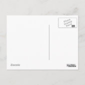 Über dem Mond Postkarte (Rückseite)