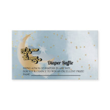 Über dem Mond | Star Baby Dusche | Windelrumpf E