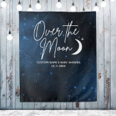 Über dem Mond über der Wand, Babydusche neutral Wandteppich