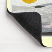 Über dem Mond über Ihnen! Mousepad (Ecke)