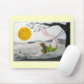 Über dem Mond über Ihnen! Mousepad (Mit Mouse)