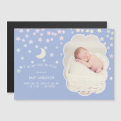 Über dem Mond und den Sternen Ankündigung der Gebu (Vorne/Hinten)