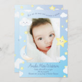 Über dem Mond und den Sternen Ankündigung zur Gebu (Vorne/Hinten)