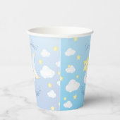 Über dem Mond und den Sternen Babydusche Pappbecher (Rechts)