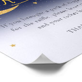 Über dem Mondgeschlecht offenbart sich das Zeichen Poster (Ecke)