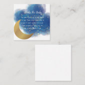 Über dem Mondschlupf Mitteilungskarte (Vorne/Hinten)