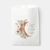 Über dem Moon Boho Brautparty Geschenktütchen (Vorderseite)