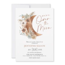 Über dem Moon Boho Gender Neutral Baby Dusche