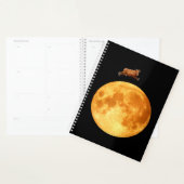 Über dem Moon Spiral Notebook Planer (Anzeige)