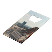 Über dem Moor Geldbeutel Flaschenöffner (Rückseite Schrägansicht)