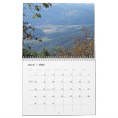 Über dem Napa- Valleykalender Kalender (Mär 2026)