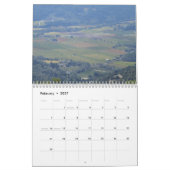 Über dem Napa- Valleykalender Kalender (Feb 2027)