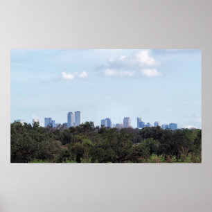 Über dem Park Poster