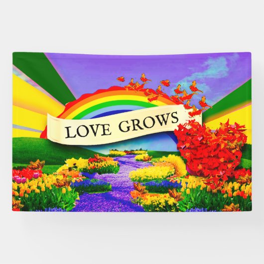 ÜBER DEM RAINBOGEN BANNER (Horizontal)