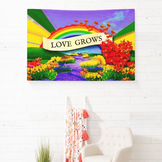 ÜBER DEM RAINBOGEN BANNER (InSitu)