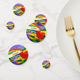 ÜBER DEM RAINBOGEN KONFETTI