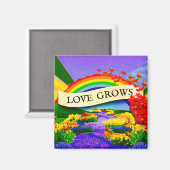 ÜBER DEM RAINBOGEN MAGNET (Vorderseite/Rückseite)