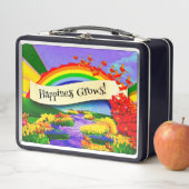 ÜBER DEM RAINBOGEN METALL BROTDOSE (Beispiel)