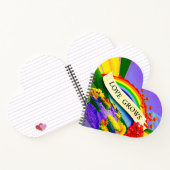 ÜBER DEM RAINBOGEN NOTIZBLOCK (Innenseite)