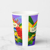 ÜBER DEM RAINBOGEN PAPPBECHER (Rechts)