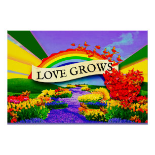 ÜBER DEM RAINBOGEN POSTER