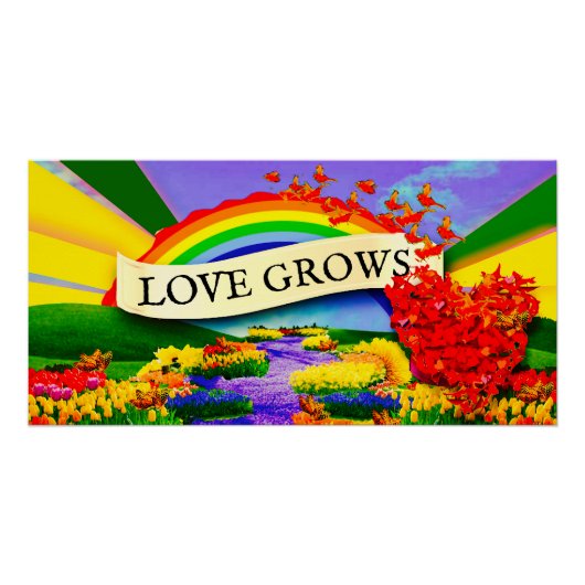 ÜBER DEM RAINBOGEN POSTER (Vorderseite)