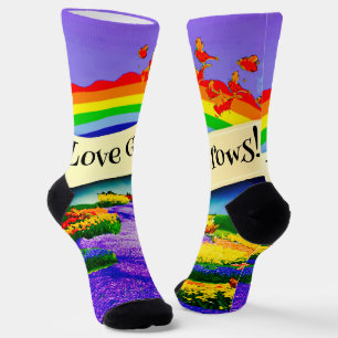 ÜBER DEM RAINBOGEN SOCKEN