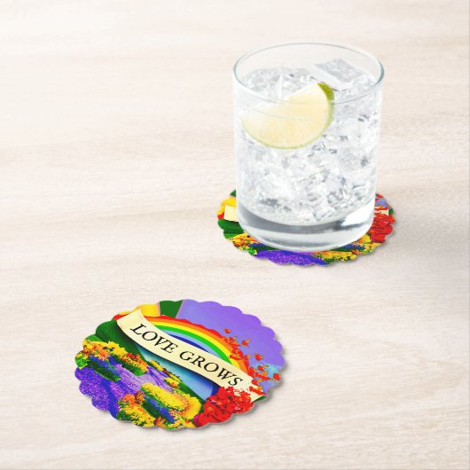 ÜBER DEM RAINBOGEN UNTERSETZER (Vor Ort)