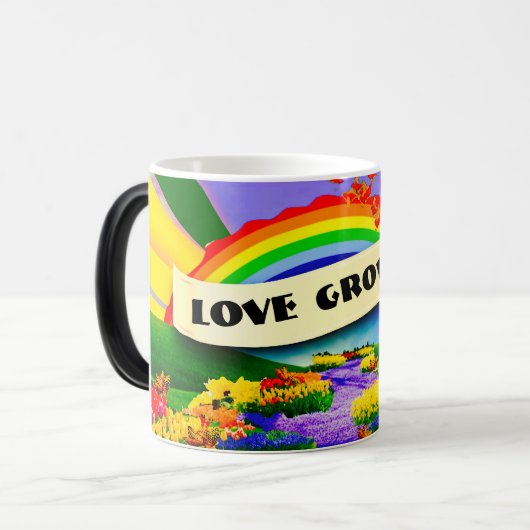 ÜBER DEM RAINBOGEN VERWANDLUNGSTASSE (Vorderseite Links)