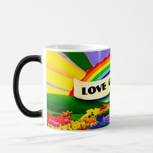 ÜBER DEM RAINBOGEN VERWANDLUNGSTASSE (Links)